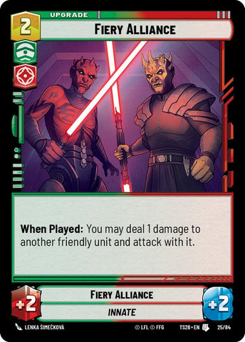 Fiery Alliance (25/84) (25/84) [Twin Suns] - The Mythic Store | 24h Order Processing