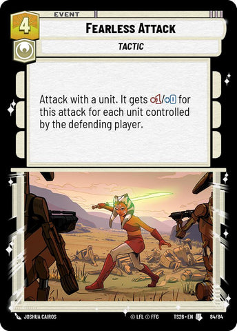Fearless Attack (84/84) (84/84) [Twin Suns] - The Mythic Store | 24h Order Processing