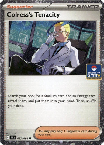 Colress's Tenacity (057/064) (Gym Stamp Asia Exclusive) [Miscellaneous Cards] - The Mythic Store | 24h Order Processing