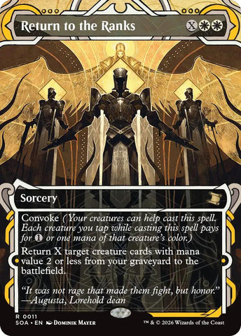 Return to the Ranks [Secrets of Strixhaven: Mystical Archive] - The Mythic Store | 24h Order Processing