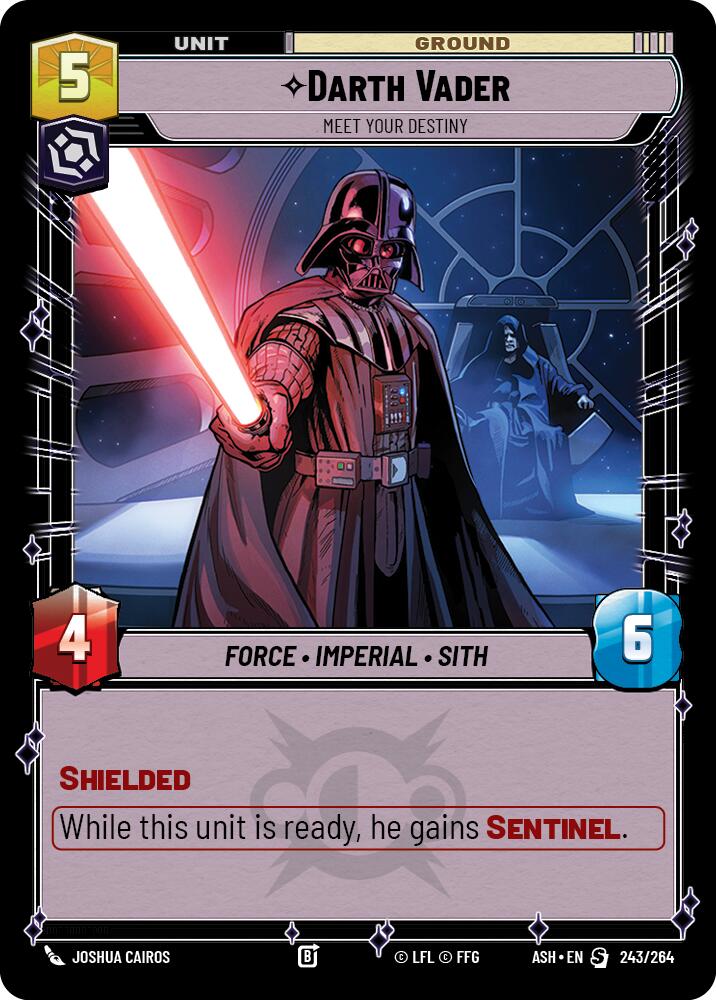 Darth Vader - Meet Your Destiny (243/264) (243/264) [Ashes of the Empire] - The Mythic Store | 24h Order Processing