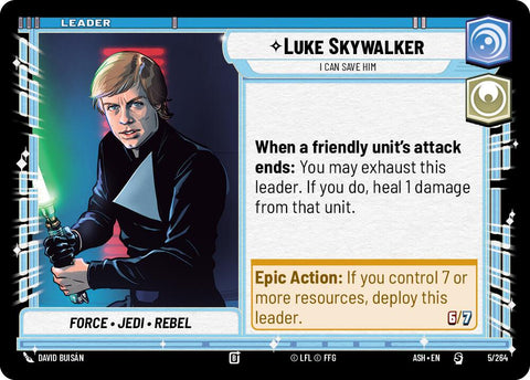 Luke Skywalker - I Can Save Him (5/264) (5/264) [Ashes of the Empire] - The Mythic Store | 24h Order Processing