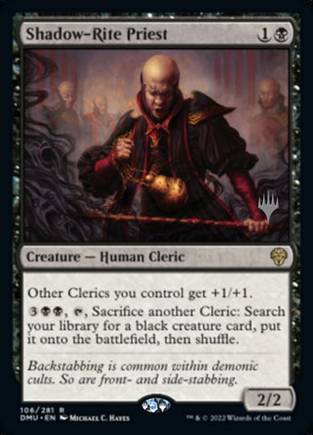 Shadow-Rite Priest (Promo Pack) [Dominaria United Promos] - The Mythic Store | 24h Order Processing