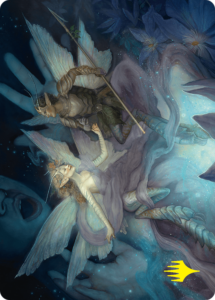 Faebloom Trick Art Card (6/54) (Gold-Stamped Signature) [Foundations Art Series] - The Mythic Store | 24h Order Processing