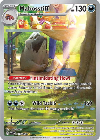 Mabosstiff (218/198) [Scarlet & Violet: Base Set] - The Mythic Store | 24h Order Processing