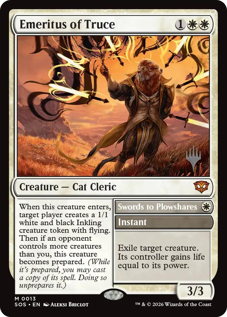 Emeritus of Truce [Secrets of Strixhaven Promos] - The Mythic Store | 24h Order Processing