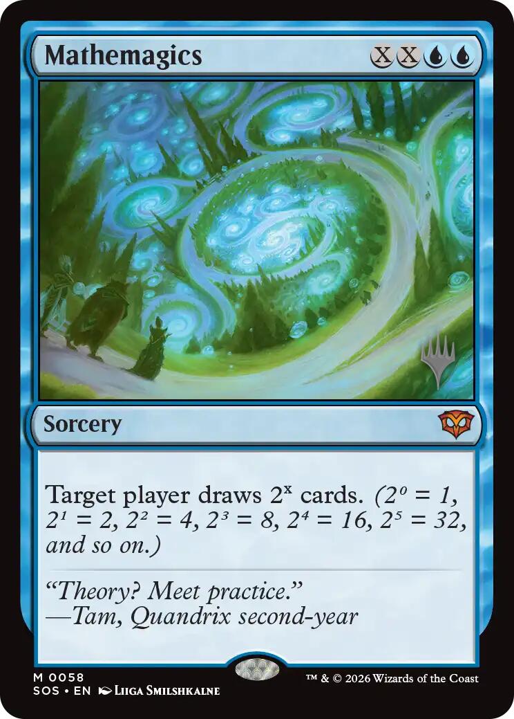 Mathemagics [Secrets of Strixhaven Promos] - The Mythic Store | 24h Order Processing