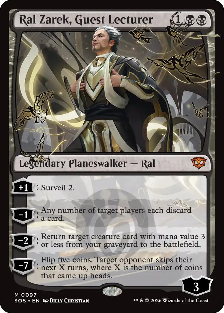 Ral Zarek, Guest Lecturer [Secrets of Strixhaven Promos] - The Mythic Store | 24h Order Processing