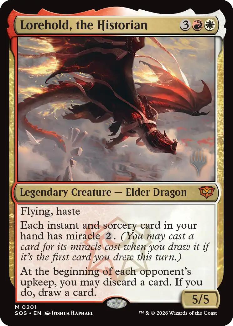 Lorehold, the Historian [Secrets of Strixhaven Promos] - The Mythic Store | 24h Order Processing
