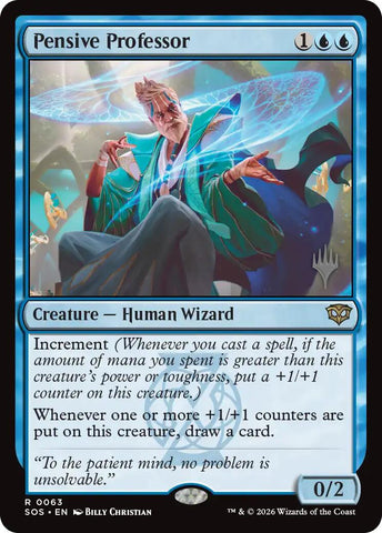 Pensive Professor [Secrets of Strixhaven Promos] - The Mythic Store | 24h Order Processing