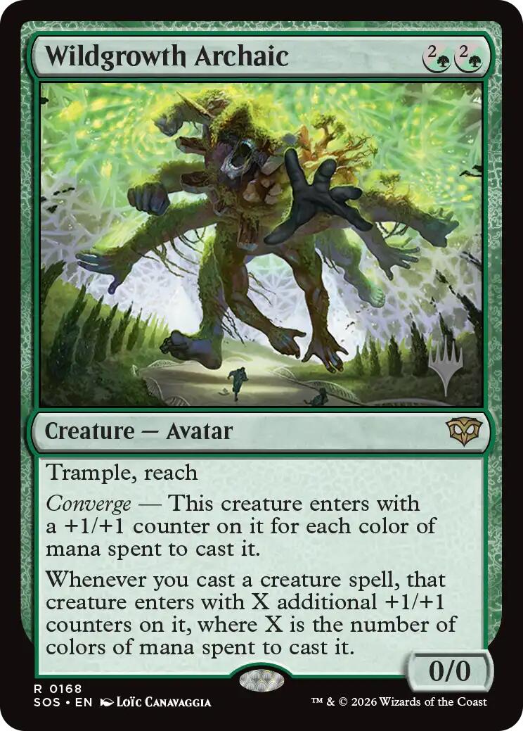 Wildgrowth Archaic [Secrets of Strixhaven Promos] - The Mythic Store | 24h Order Processing