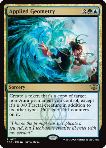 Applied Geometry [Secrets of Strixhaven Promos] - The Mythic Store | 24h Order Processing