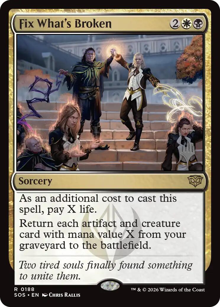 Fix What's Broken [Secrets of Strixhaven Promos] - The Mythic Store | 24h Order Processing