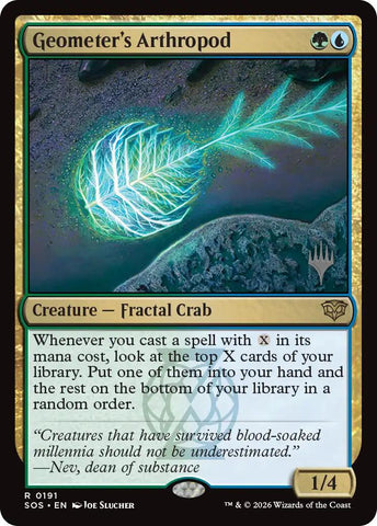 Geometer's Arthropod [Secrets of Strixhaven Promos] - The Mythic Store | 24h Order Processing