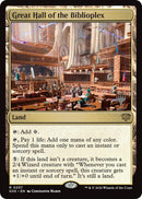 Great Hall of the Biblioplex [Secrets of Strixhaven Promos] - The Mythic Store | 24h Order Processing
