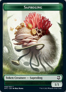 Knight // Saproling Double-Sided Token [Dungeons & Dragons: Adventures in the Forgotten Realms Commander Tokens] - The Mythic Store | 24h Order Processing