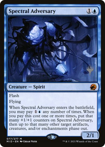 Spectral Adversary (Promo Pack) [Innistrad: Midnight Hunt Promos] - The Mythic Store | 24h Order Processing