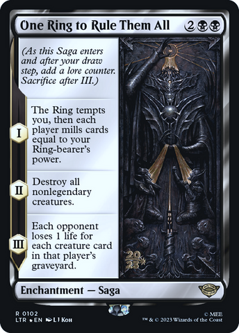 One Ring to Rule Them All [The Lord of the Rings: Tales of Middle-Earth Prerelease Promos] - The Mythic Store | 24h Order Processing