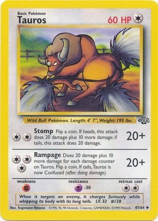 Tauros (47/64) [Jungle Unlimited] - The Mythic Store | 24h Order Processing