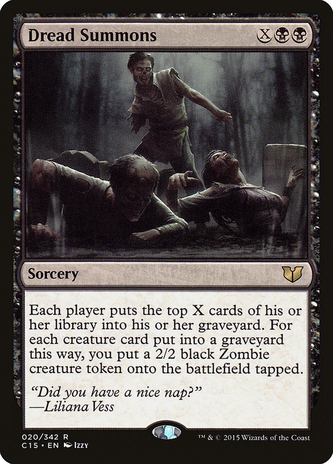 Dread Summons [Commander 2015] - The Mythic Store | 24h Order Processing