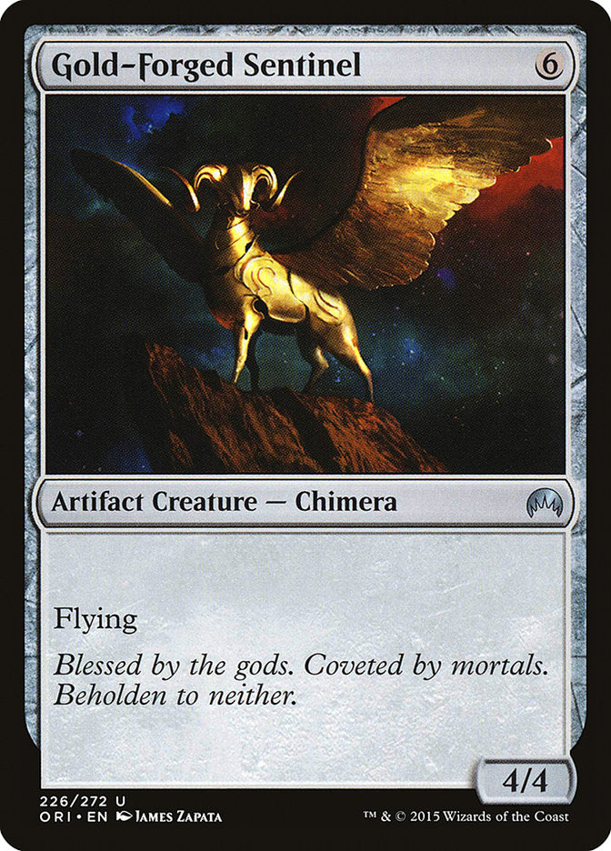 Gold-Forged Sentinel [Magic Origins] - The Mythic Store | 24h Order Processing