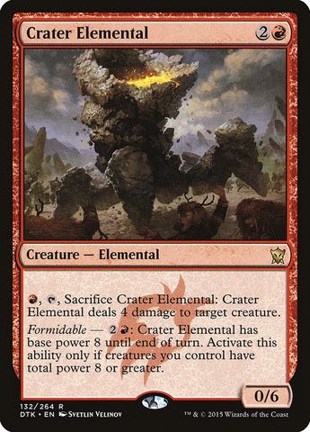 Crater Elemental [Dragons of Tarkir] - The Mythic Store | 24h Order Processing