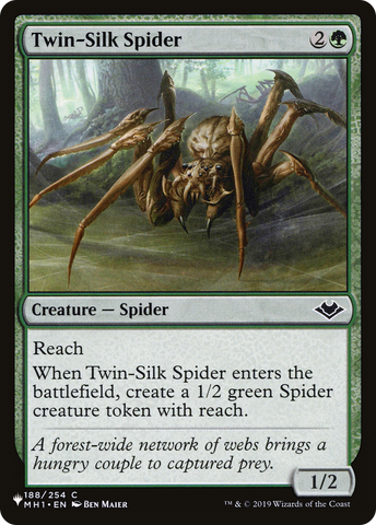 Twin-Silk Spider [The List] - The Mythic Store | 24h Order Processing