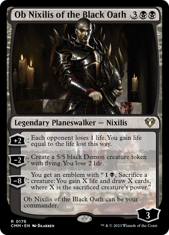 Ob Nixilis of the Black Oath [Commander Masters] - The Mythic Store | 24h Order Processing
