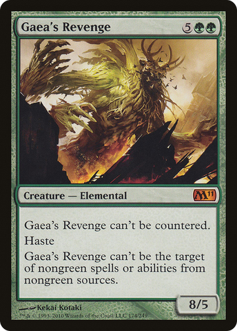 Gaea's Revenge [Magic 2011] - The Mythic Store | 24h Order Processing