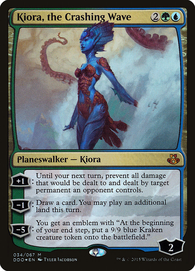 Kiora, the Crashing Wave [Duel Decks: Elspeth vs. Kiora] - The Mythic Store | 24h Order Processing