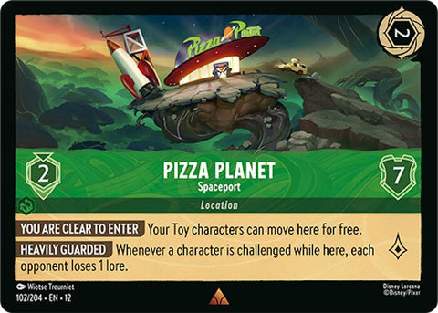 Pizza Planet - Spaceport (102/204) [Wilds Unknown] - The Mythic Store | 24h Order Processing