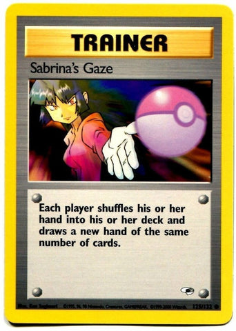 Sabrina's Gaze (125/132) [Gym Heroes Unlimited] - The Mythic Store | 24h Order Processing