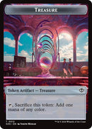 Elemental (0020) // Treasure Double-Sided Token [Secrets of Strixhaven Commander Tokens] - The Mythic Store | 24h Order Processing