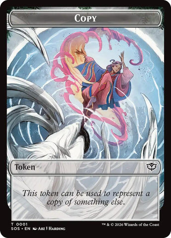 Copy // Spirit (0010) Double-Sided Token [Secrets of Strixhaven Tokens] - The Mythic Store | 24h Order Processing