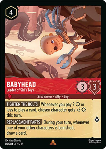 Babyhead - Leader of Sid's Toys (119/204) [Wilds Unknown] - The Mythic Store | 24h Order Processing