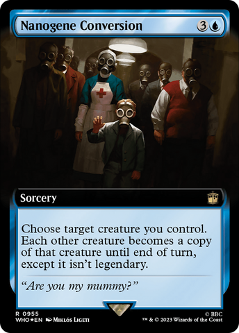 Nanogene Conversion (Extended Art) (Surge Foil) [Doctor Who] - The Mythic Store | 24h Order Processing