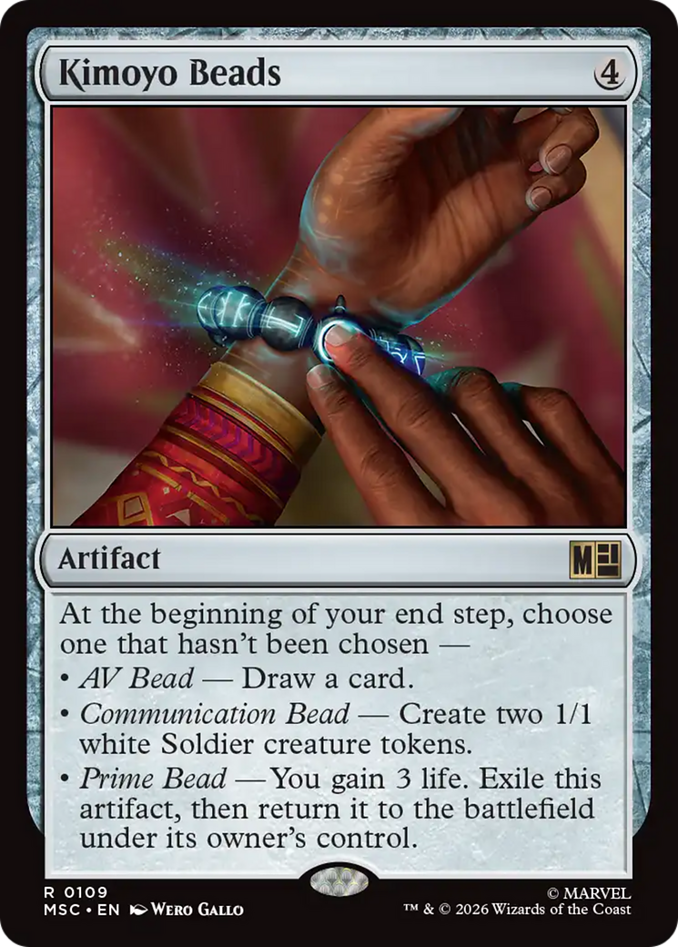 Kimoyo Beads (Surge Foil) [Marvel Super Heroes Commander] - The Mythic Store | 24h Order Processing