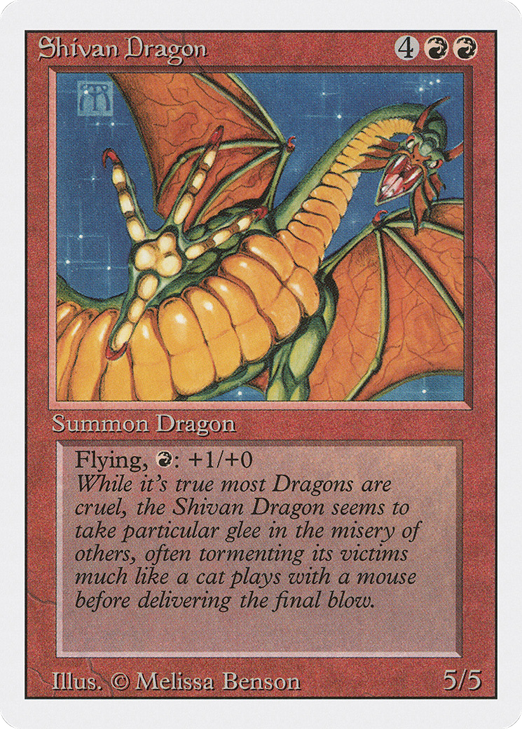 Shivan Dragon [Revised Edition] - The Mythic Store | 24h Order Processing