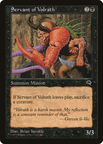 Servant of Volrath [Tempest] - The Mythic Store | 24h Order Processing