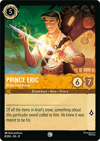 Prince Eric - Noble Swordsman (8/204) [Wilds Unknown]