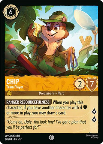 Chip - Team Player (27/204) [Wilds Unknown]