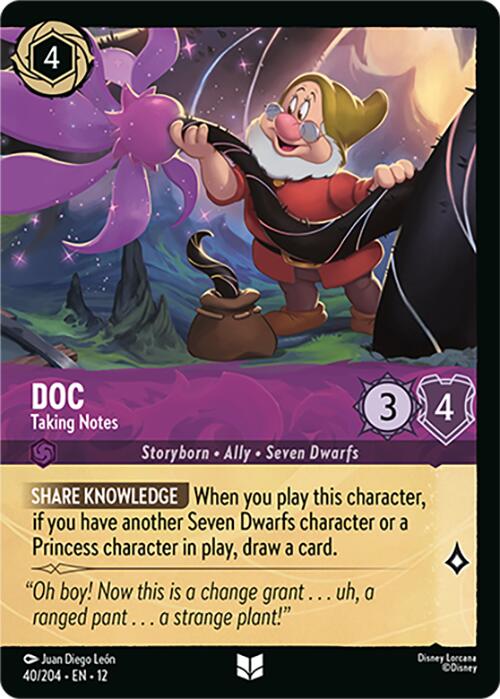 Doc - Taking Notes (Foil) (40/204) [Wilds Unknown]