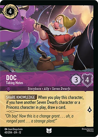 Doc - Taking Notes (Foil) (40/204) [Wilds Unknown]