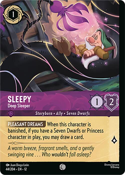 Sleepy - Deep Sleeper (Foil) (44/204) [Wilds Unknown]