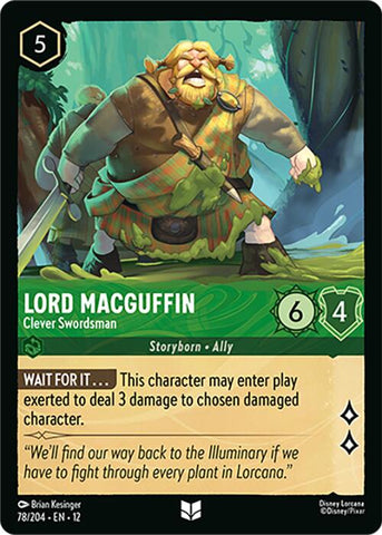 Lord MacGuffin - Clever Swordsman (78/204) [Wilds Unknown] - The Mythic Store | 24h Order Processing