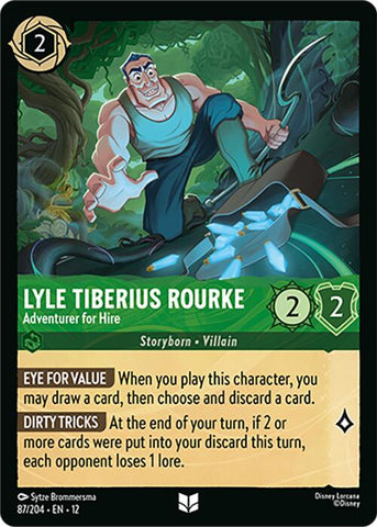 Lyle Tiberius Rourke - Adventurer for Hire (87/204) [Wilds Unknown] - The Mythic Store | 24h Order Processing