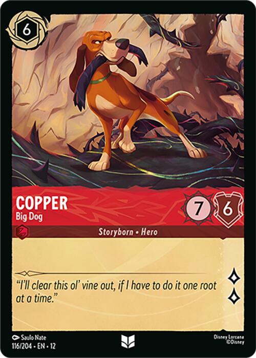 Copper - Big Dog (116/204) [Wilds Unknown] - The Mythic Store | 24h Order Processing
