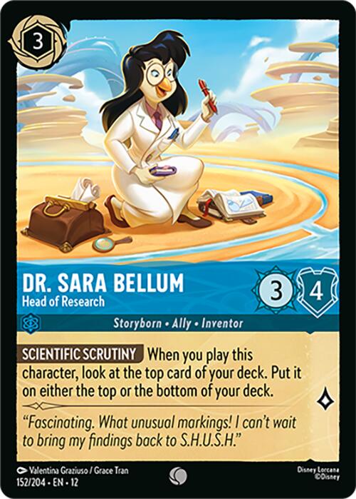 Dr. Sara Bellum - Head of Research (152/204) [Wilds Unknown] - The Mythic Store | 24h Order Processing