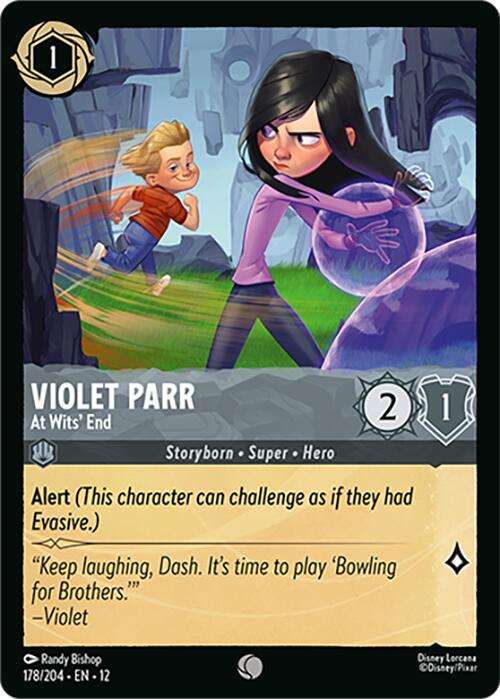 Violet Parr - At Wits' End (178/204) [Wilds Unknown] - The Mythic Store | 24h Order Processing