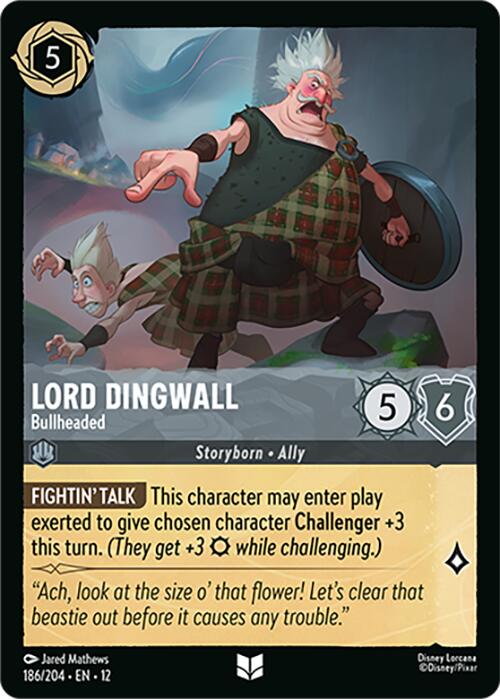 Lord Dingwall - Bullheaded (186/204) [Wilds Unknown] - The Mythic Store | 24h Order Processing